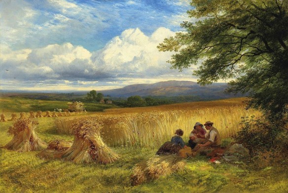 George Cole (1810-1883) [Public domain] Harvest rest