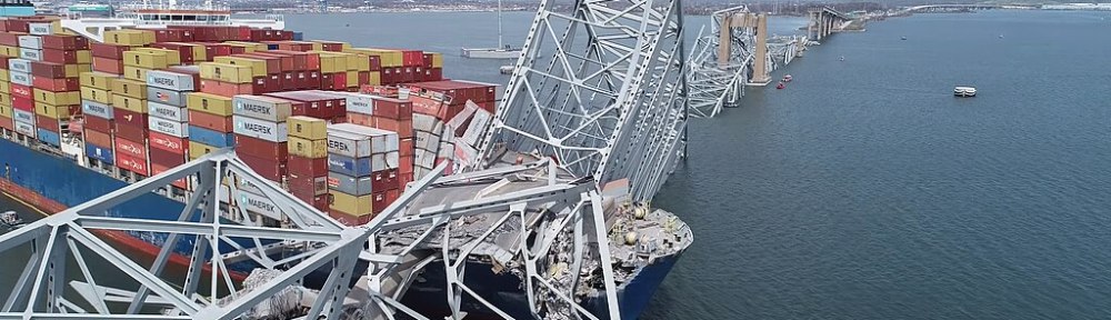 March 26 Francis Scott Key Bridge and Cargo Ship DALI destroyed the bridge in Baltimore